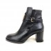 Valentino Grainy Leather Ankle Boots 
